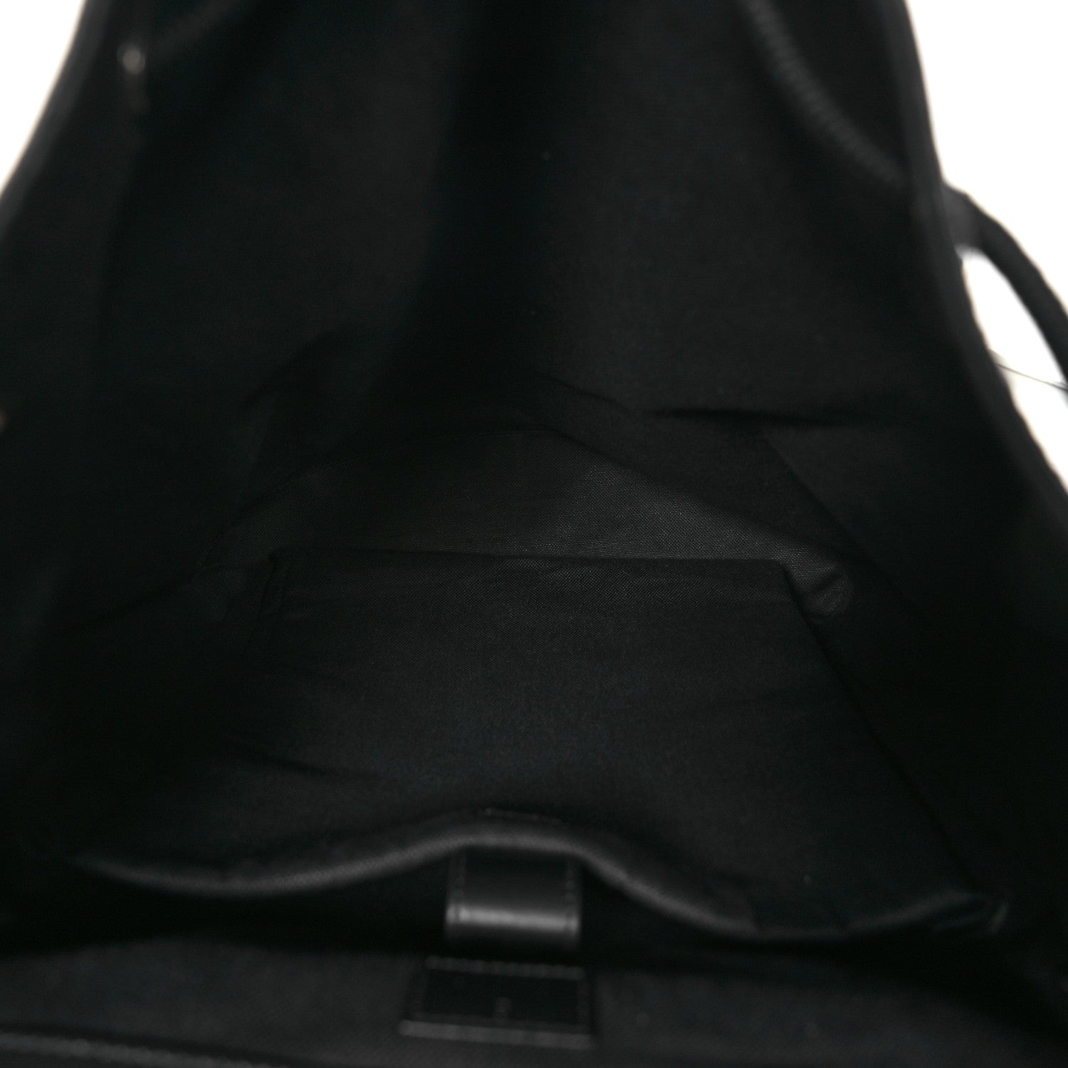 Gucci Soft GG Supreme Monogram Calfskin Web Double Buckle Backpack Black 4 of 9