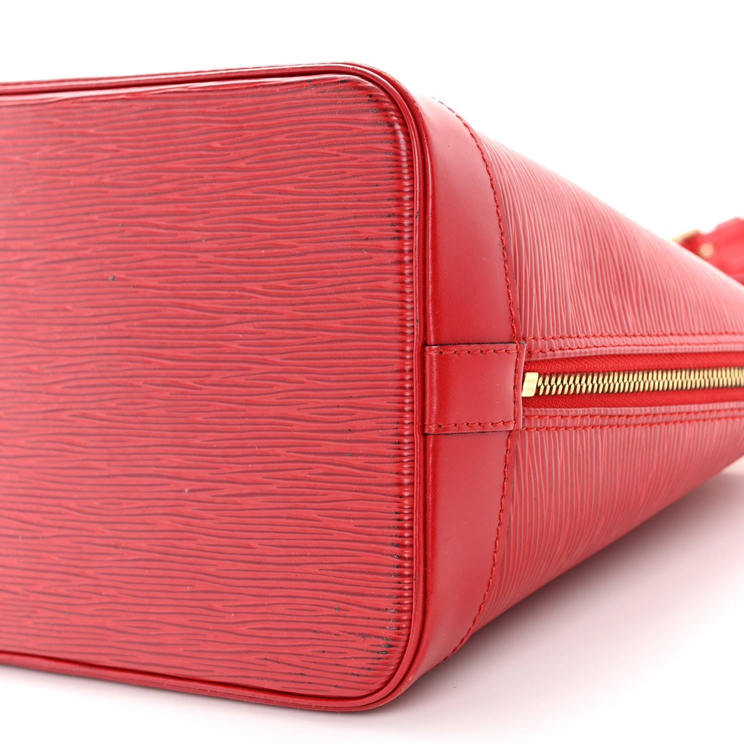 Louis Vuitton Epi Alma PM Castillan Red 9 of 18
