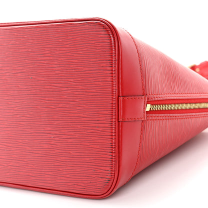 Louis Vuitton Epi Alma PM Castillan Red 9 of 18