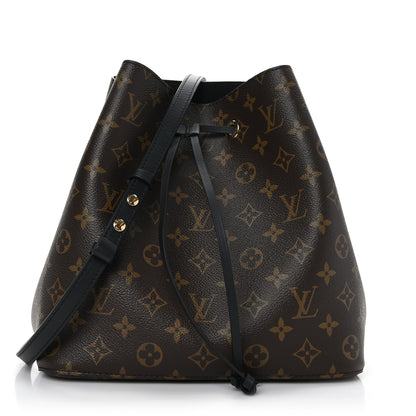 Louis Vuitton Monogram Neonoe MM Black 1 of 11
