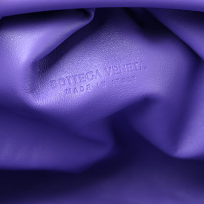 Bottega Veneta Smooth Butter Calf The Pouch Oversized Clutch Purple 5 of 6