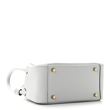 Hermes Taurillon Clemence Mini Lindy 20 Bleu Pale 4 of 11