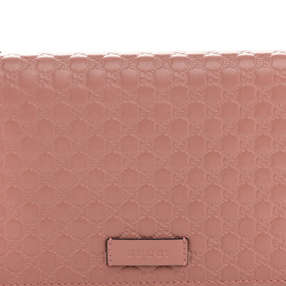 Gucci Microguccissima Crossbody Wallet Soft Pink 8 of 10
