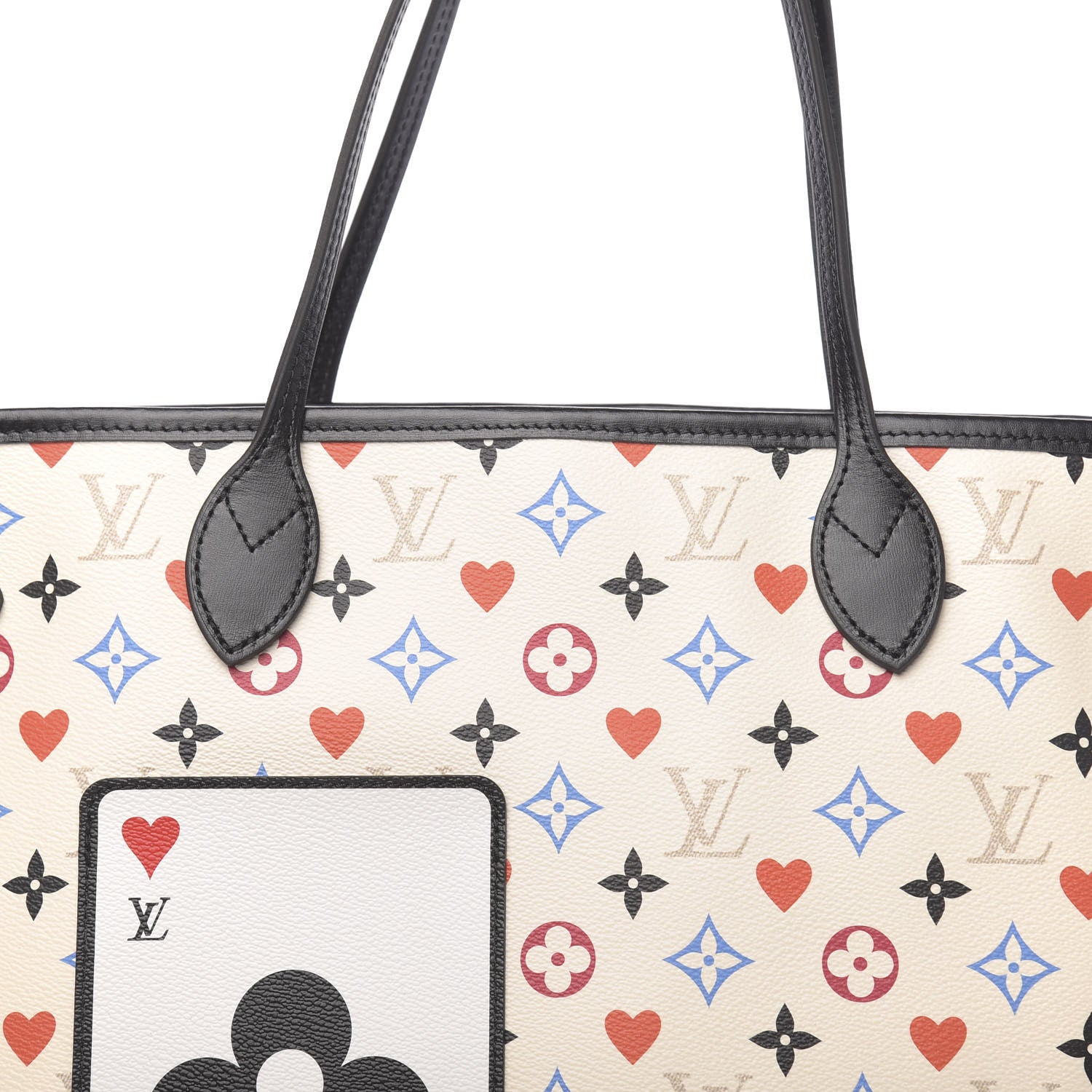 Louis Vuitton Game On Neverfull MM White 7 of 9
