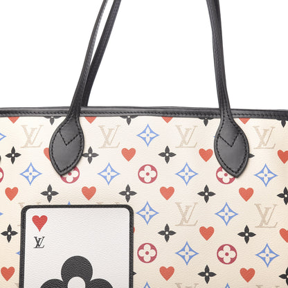 Louis Vuitton Game On Neverfull MM White 7 of 9