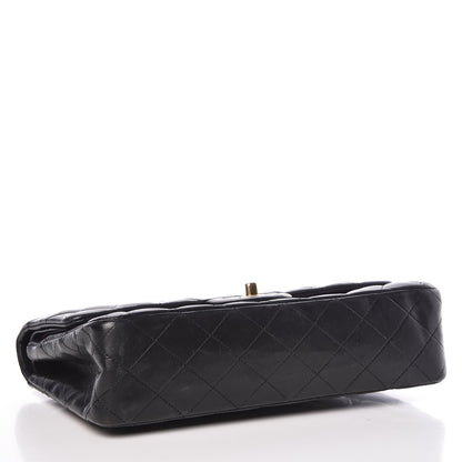 Chanel Lambskin Quilted Medium Double Flap Black 4 of 12