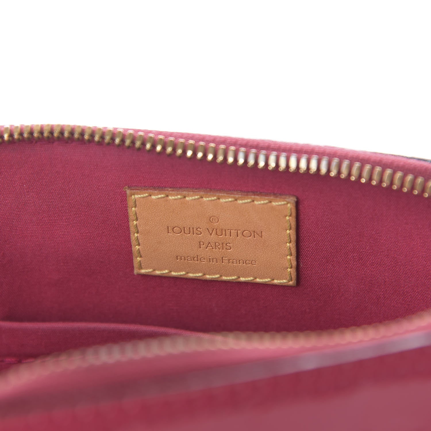 Louis Vuitton Vernis Alma BB Rose Indien 9 of 11