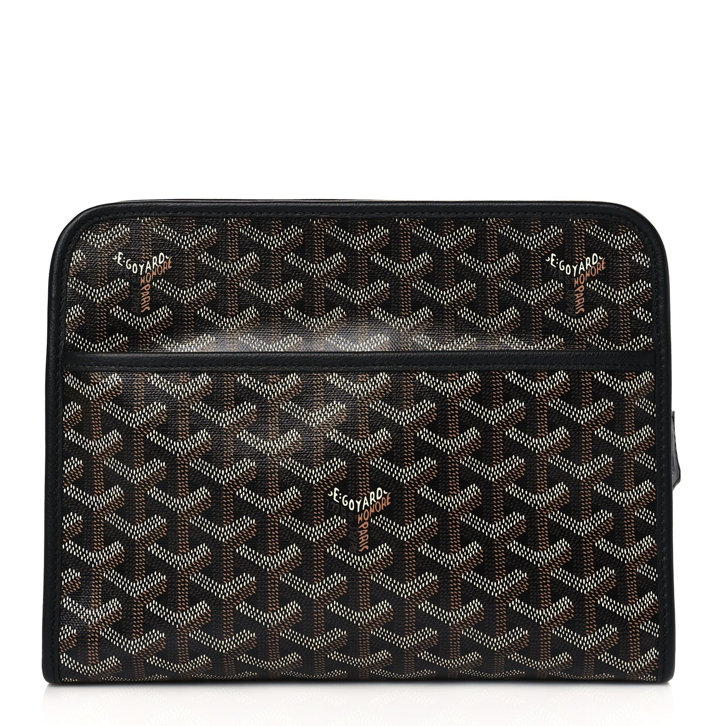 Goyardine Jouvence MM Toiletry Pouch Black