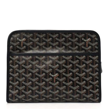 Goyard Goyardine Jouvence MM Toiletry Pouch Black 1 of 9