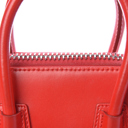 Givenchy Shiny Lord Calfskin Mini Antigona Red 16 of 17