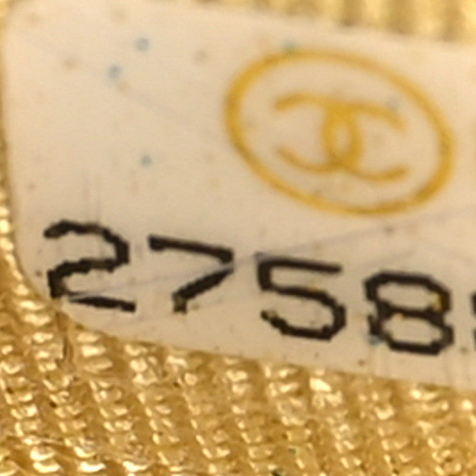 Chanel Iridescent Caviar Quilted Wallet on Chain WOC Yellow 8 of 9