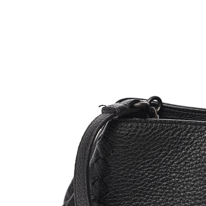 Bottega Veneta Cervo Deerskin Braided Tote Black 6 of 10