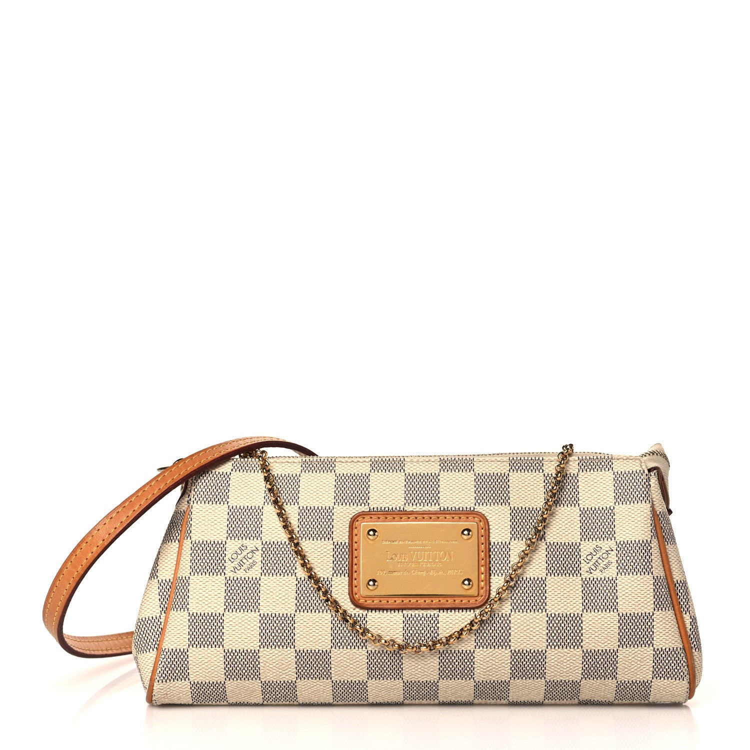 Louis Vuitton Damier Azur Eva Clutch 1 of 10