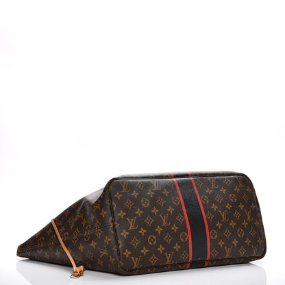 Louis Vuitton Monogram My LV Heritage Neverfull GM Rouge Black 4 of 18