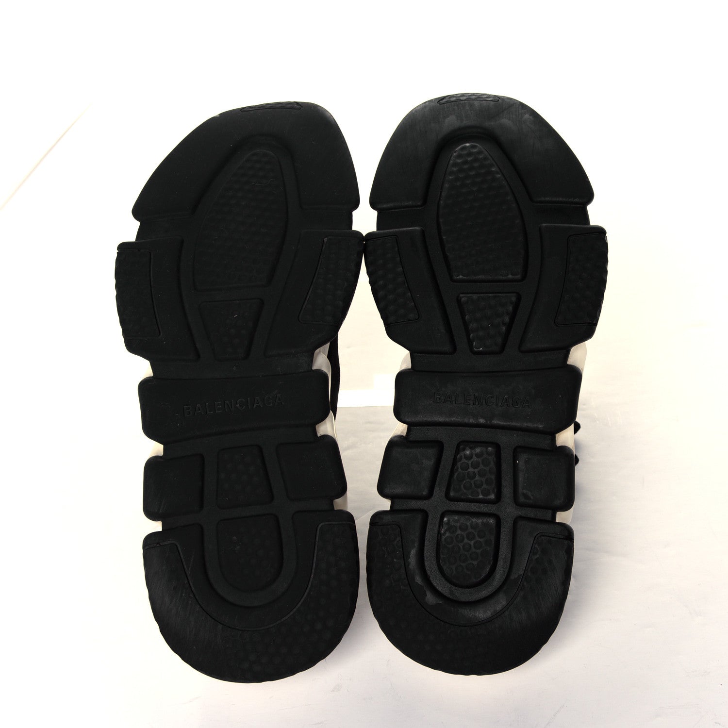 Balenciaga Neoprene Knit Womens Speed Sneakers 40 Black White 6 of 6