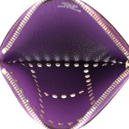Hermes Chevre Mysore Evelyne Coin Purse Parma 5 of 9