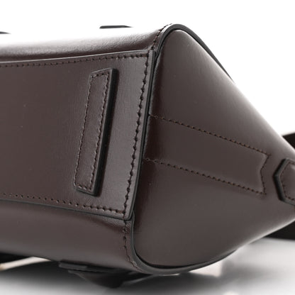 Givenchy Box Calfskin Toy Lock Antigona Shoulder Bag Ebony Brown 9 of 9