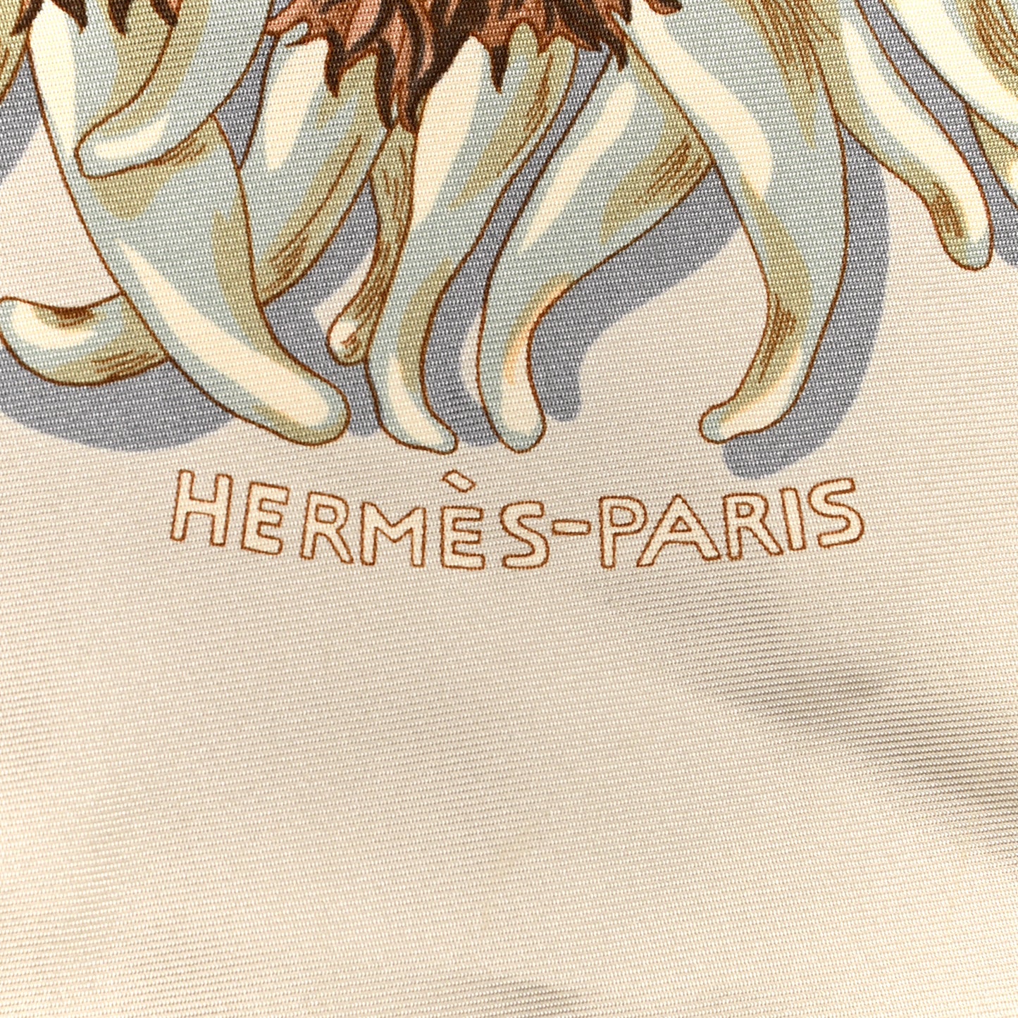 Silk Aux Pays Des Epices Scarf 90