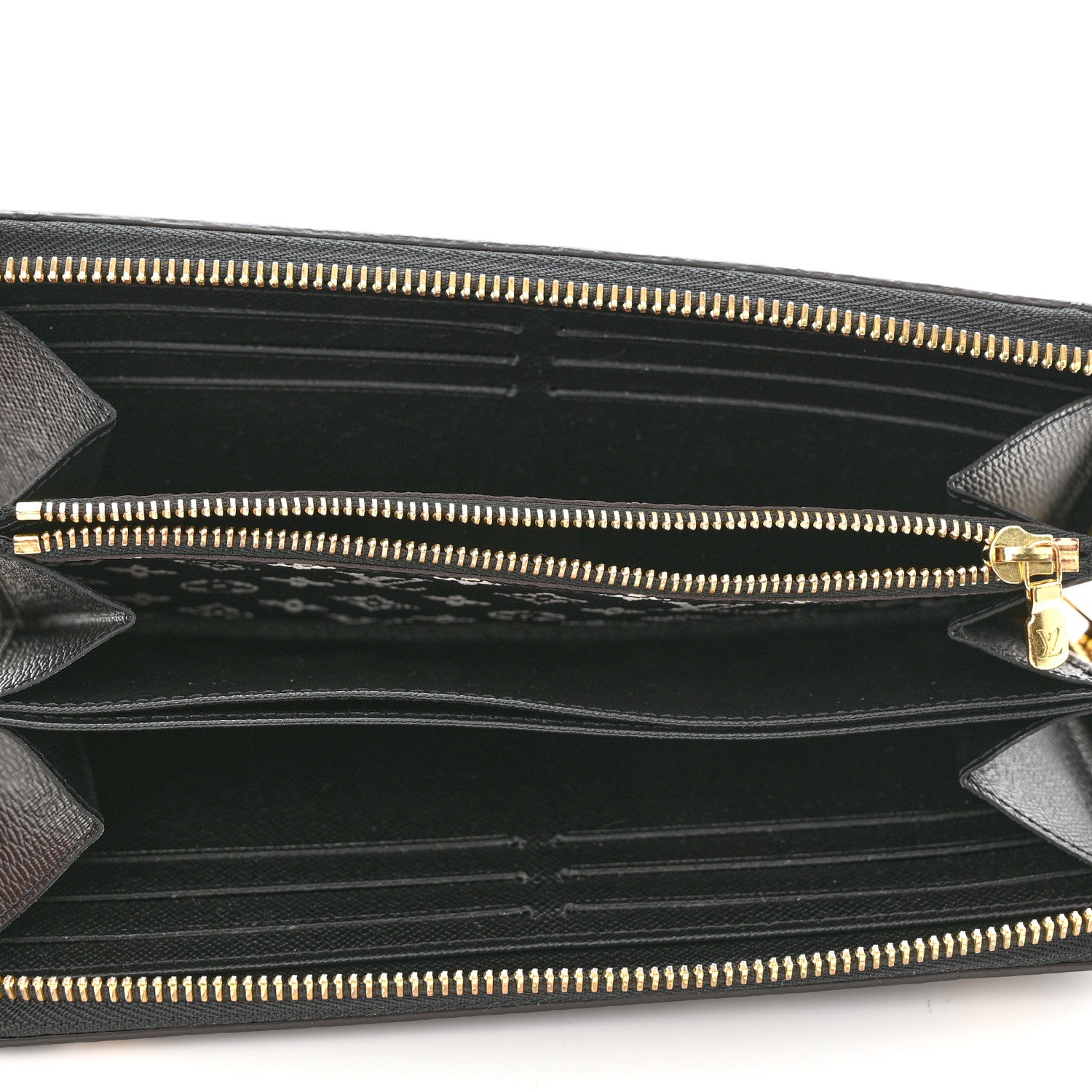 Louis Vuitton Monogram Giant Jungle Zippy Wallet Black 6 of 7
