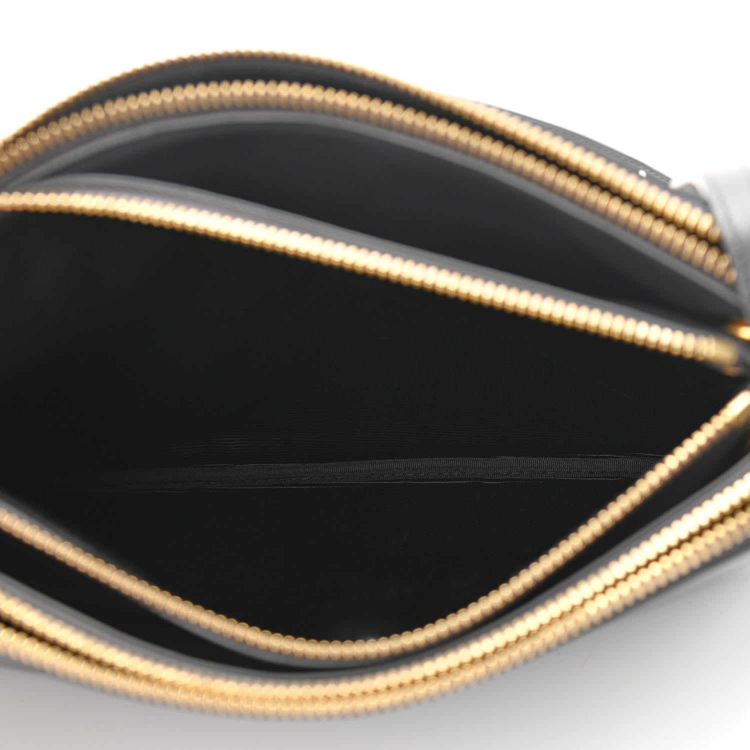 Celine Lambskin Small Trio Crossbody Bag Medium Grey 5 of 12