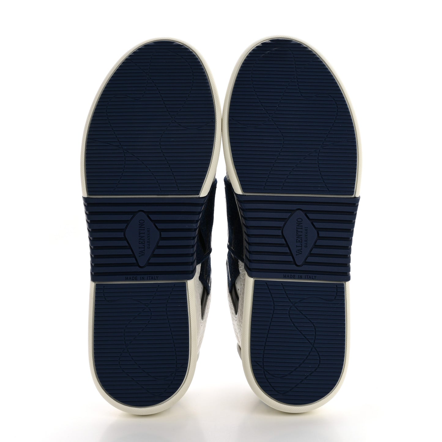 Calfskin VL7N Sneakers 40 Denim Blue