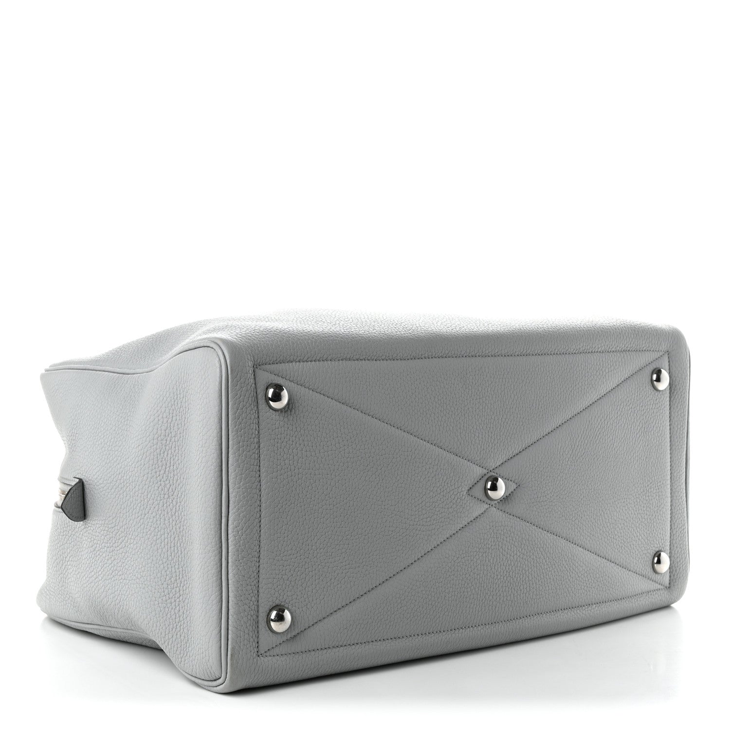 Hermes Taurillon Clemence Victoria II 43 Travel Bleu Glacier 4 of 10