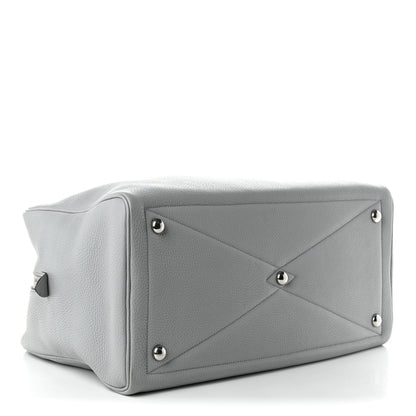 Hermes Taurillon Clemence Victoria II 43 Travel Bleu Glacier 4 of 10