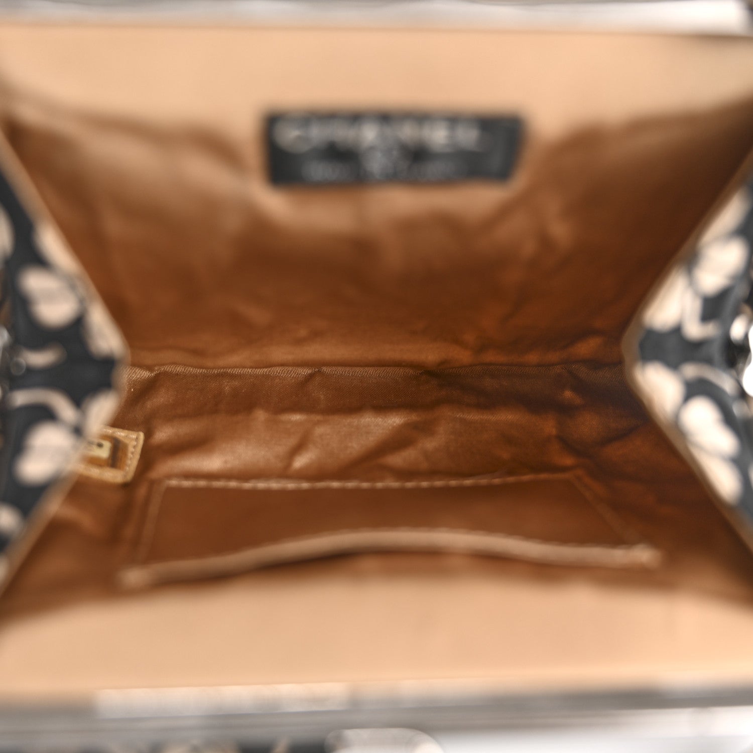Chanel Canvas CC Clover Clutch Black 5 of 15