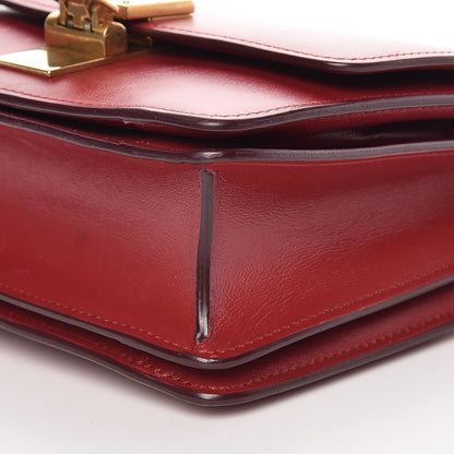 Celine Smooth Calfskin Small Classic Box Flap Bag Red 13 of 13