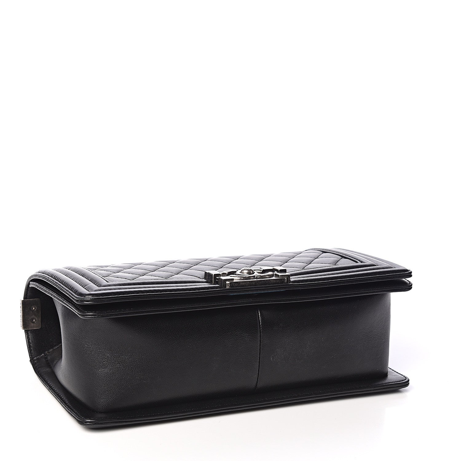 Chanel Lambskin Quilted Medium Boy Flap Black 3 of 10