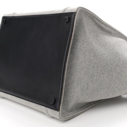 Celine Felt Medium Phantom Luggage Pearl Grey 8 of 11