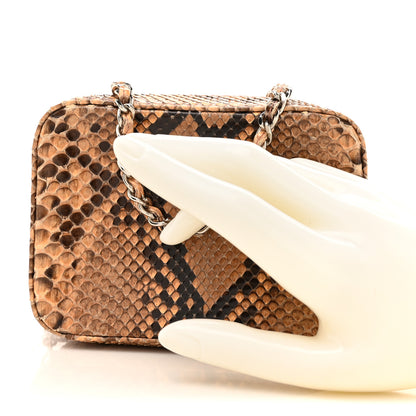 Chanel Snakeskin Mini Shoulder Bag Beige 2 of 13