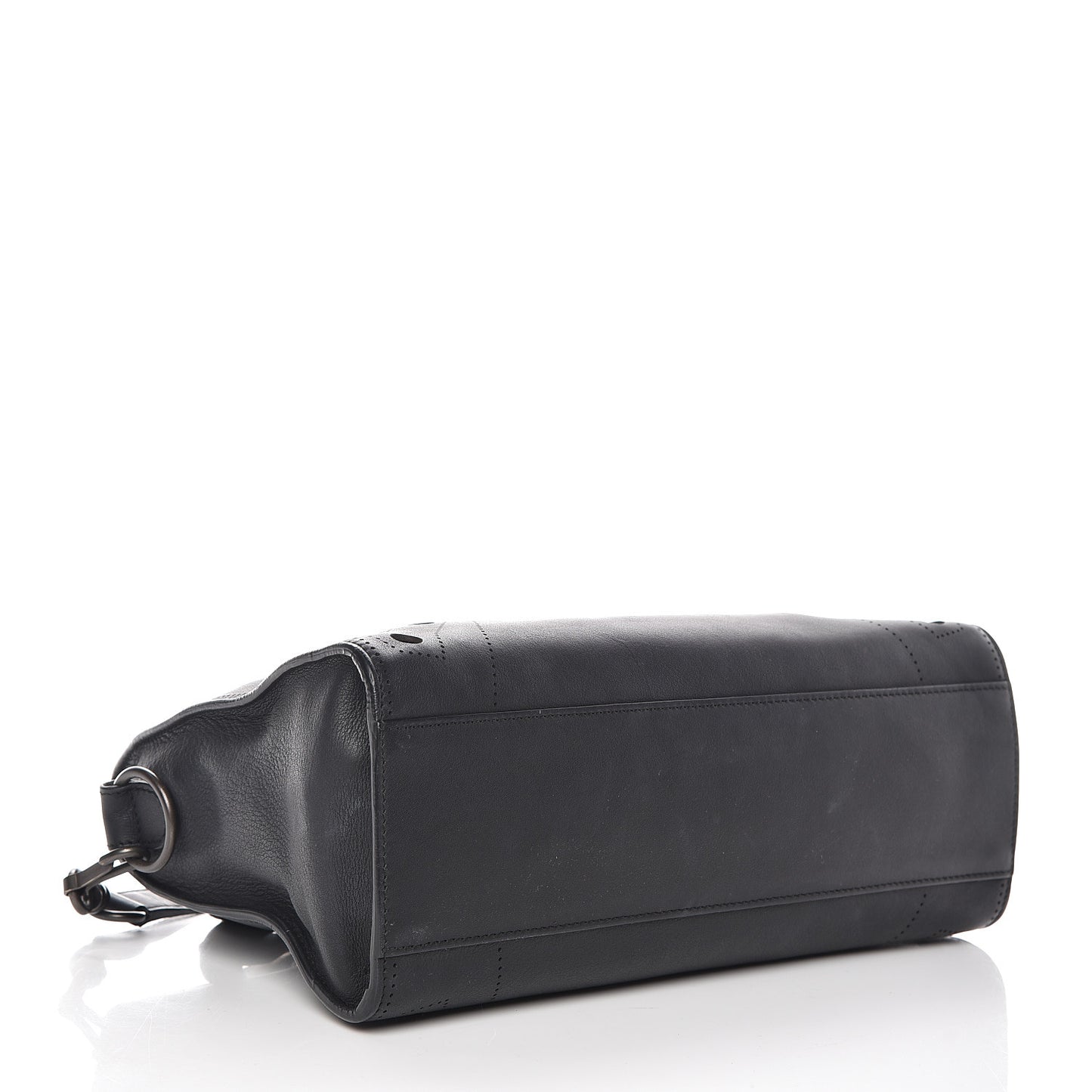 Veau Soyeux Perforated Blackout Hardware S City Black