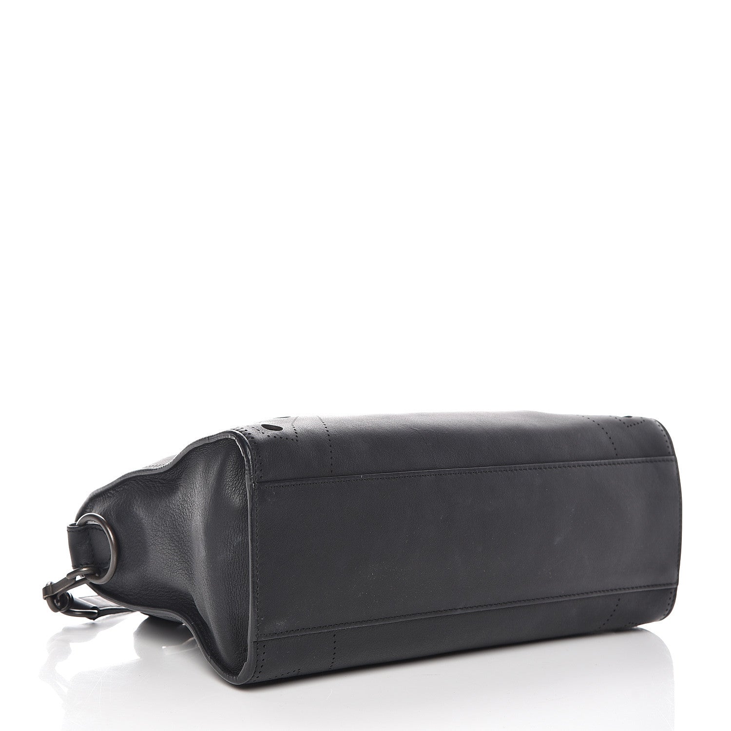 Balenciaga Veau Soyeux Perforated Blackout Hardware S City Black 4 of 14