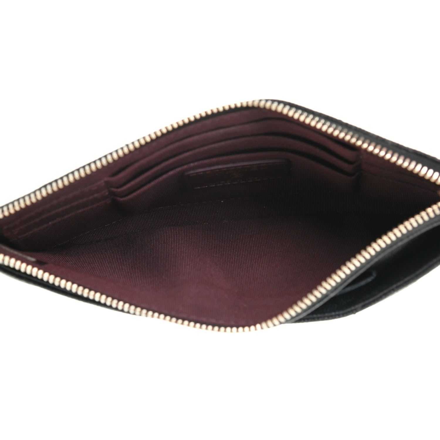 Chanel Caviar Quilted Classic Zip Pouch Black 4 of 10