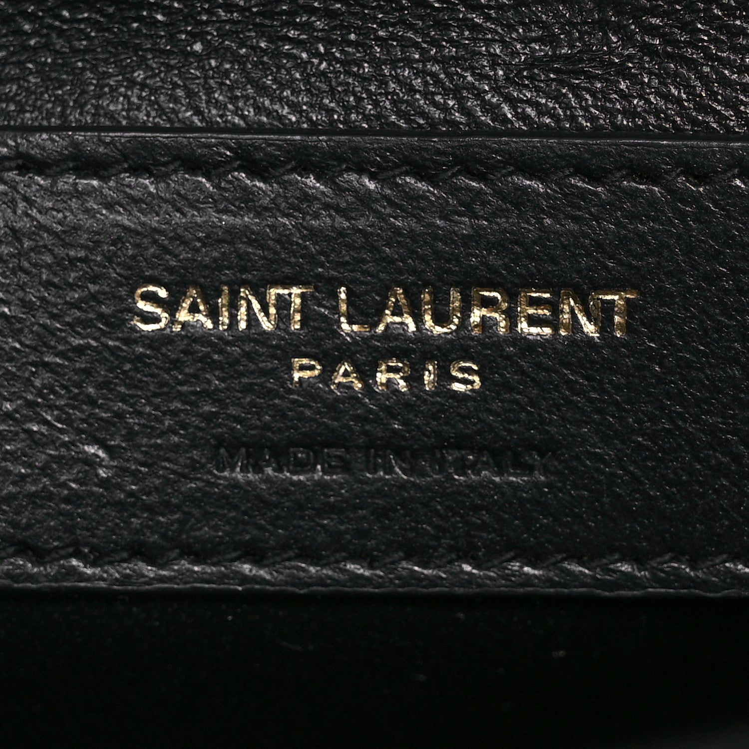 Saint Laurent Grain De Poudre Medium Classic Monogram Kate Satchel Black 6 of 13