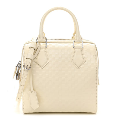 Louis Vuitton Damier Facette Speedy Cube MM Creme 1 of 11