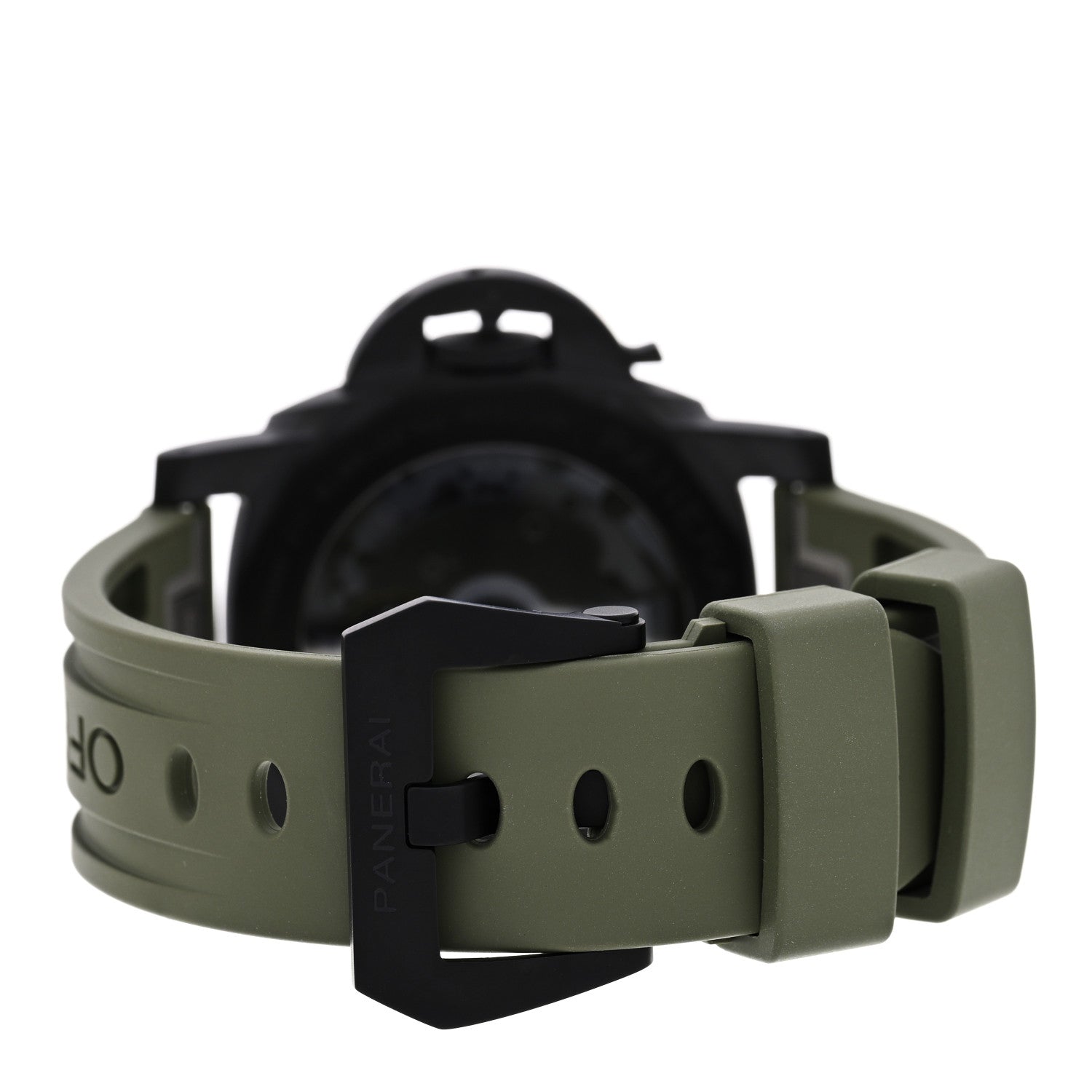 Panerai Carbon Rubber 40mm Luminor Quaranta Carbotech Automatic Watch Green PAM01526 4 of 5