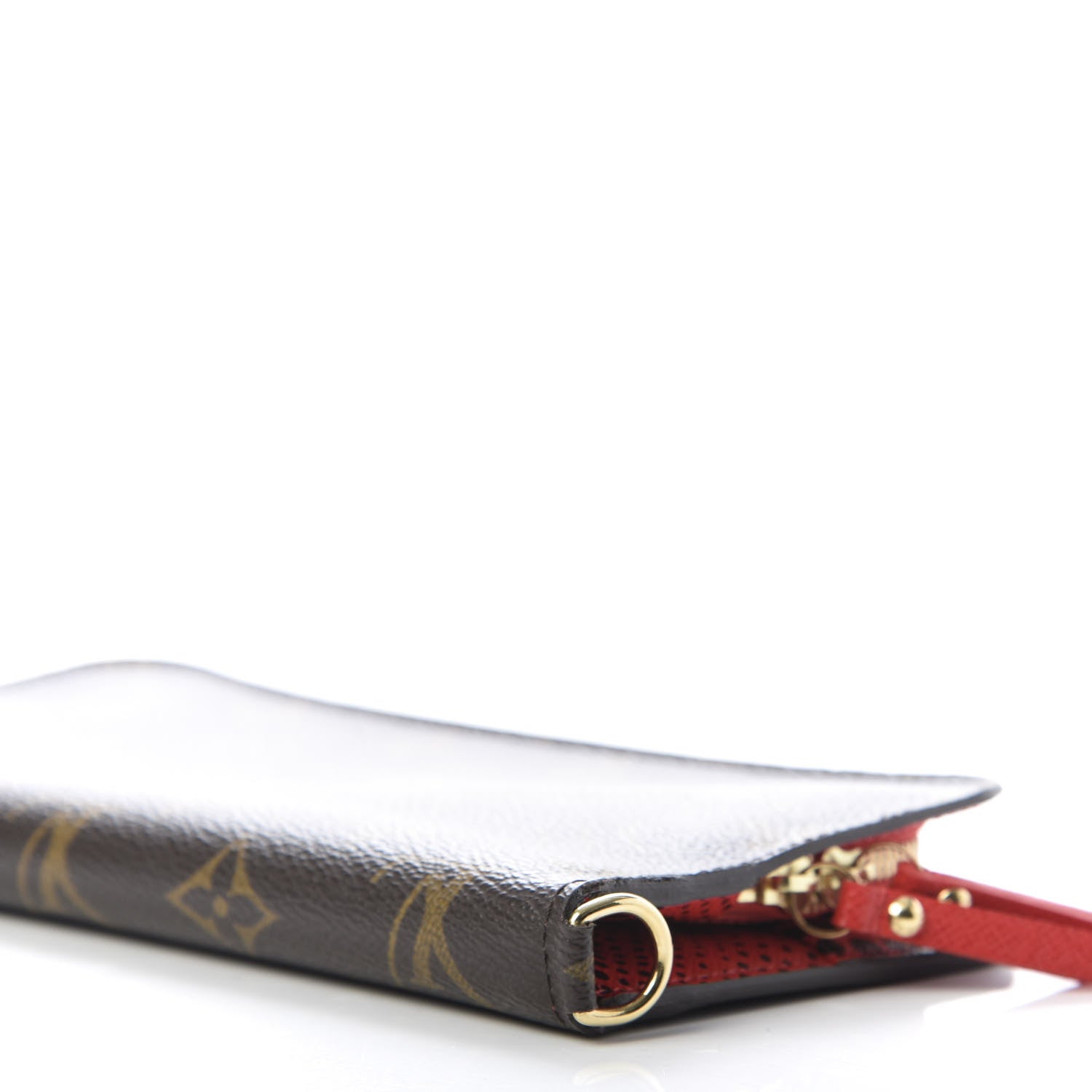 Louis Vuitton Monogram Kusama Waves Insolite Wallet Red 9 of 11