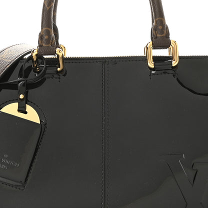 Louis Vuitton Patent Calfskin Miroir Tote Black 7 of 9
