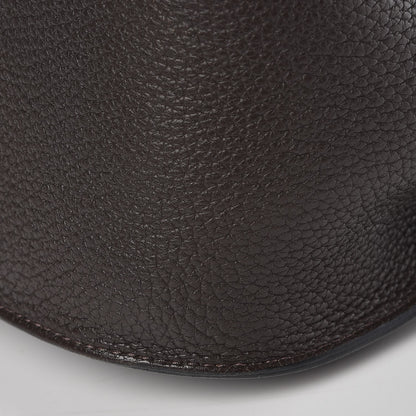 Hermes Taurillon Clemence Jypsiere 28 Chocolate 13 of 16