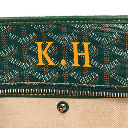 Goyard Goyardine Artois MM Green 11 of 11