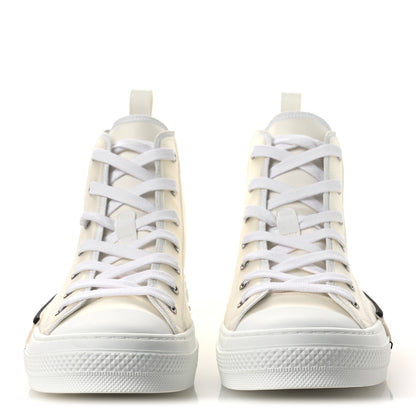 Christian Dior Canvas Mens B23 High Top Sneakers 42.5 White 3 of 11
