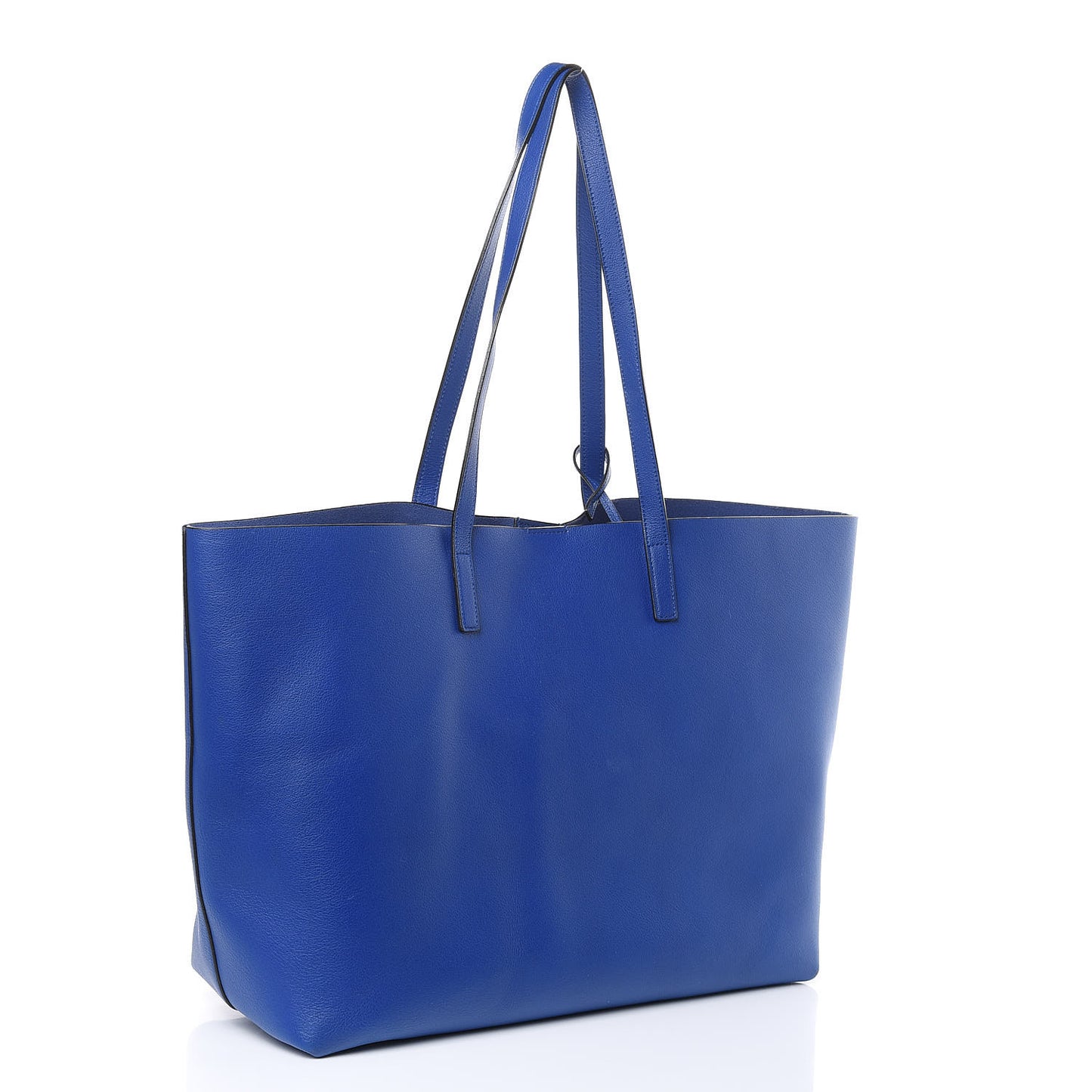 Calfskin Large Shopping Tote Ultramarine