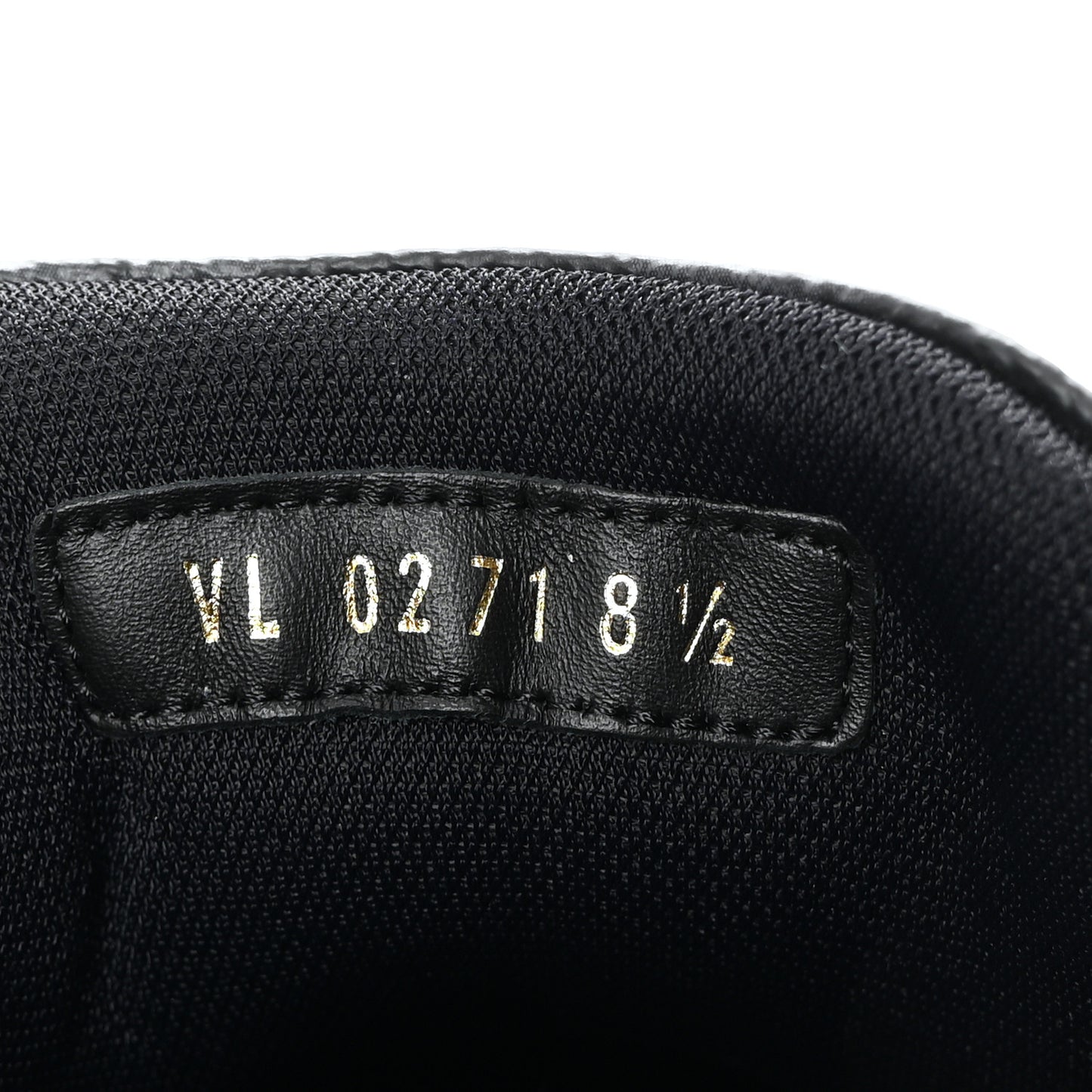 Calfskin Monogram Eclipse Mens LV Trainer Sneakers 8.5 Black