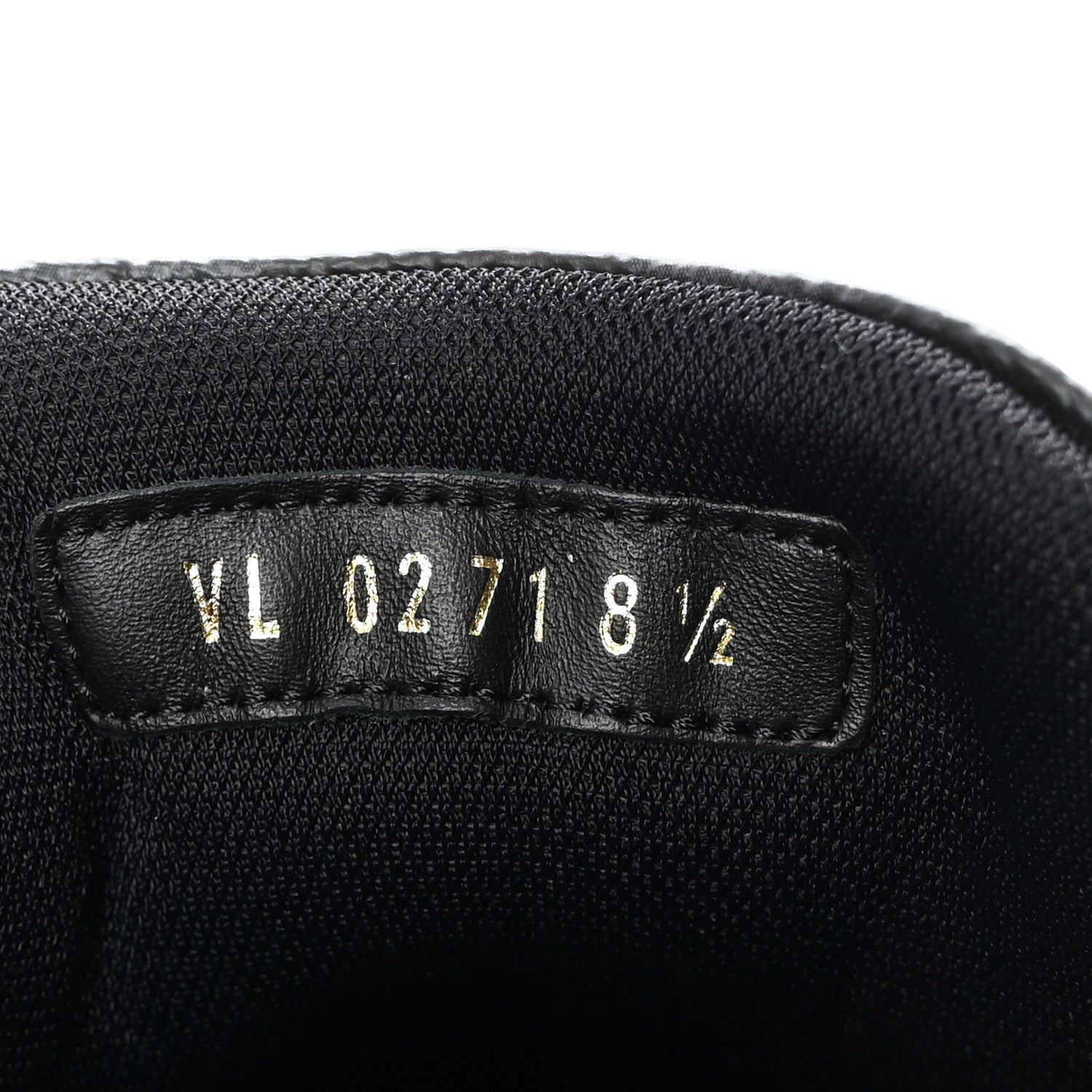 Louis Vuitton Calfskin Monogram Eclipse Mens LV Trainer Sneakers 8.5 Black 8 of 9