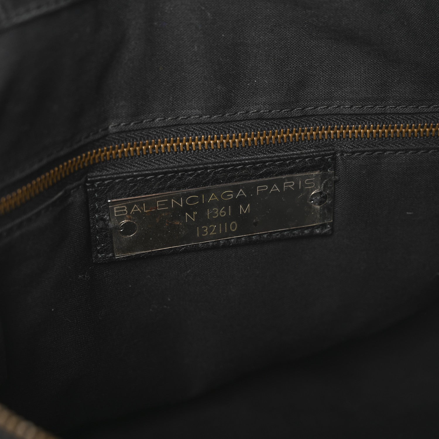 Balenciaga Agneau Classic Hardware Work Black 7 of 10