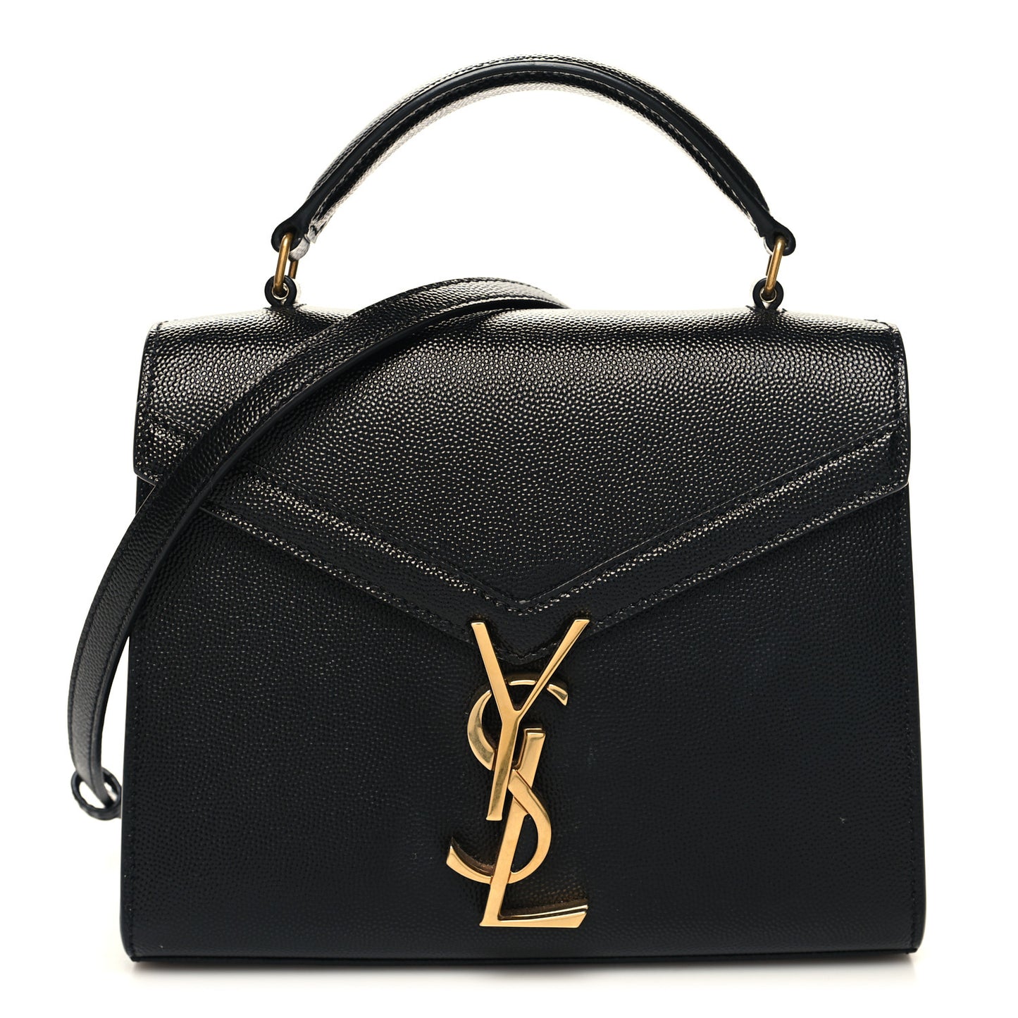 Grain de Poudre Mini Classic Monogram Cassandra Top Handle Black