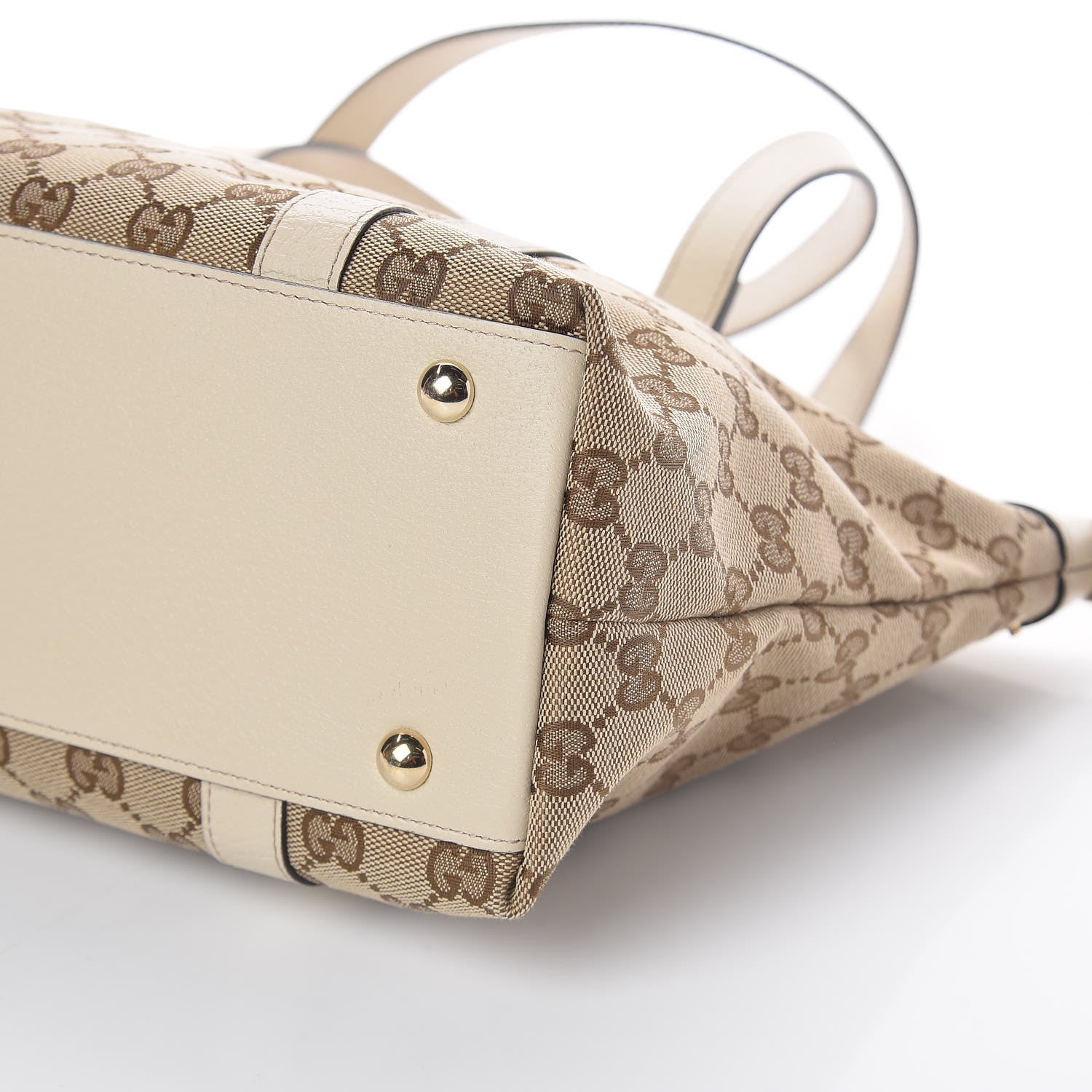 Gucci Monogram Small Abbey Tote Off White 7 of 9