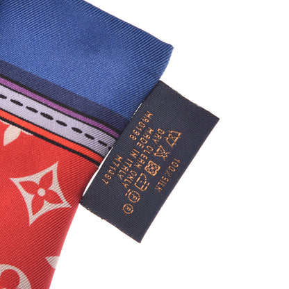 Louis Vuitton Silk Monogram Superstition Bandeau Black 4 of 5